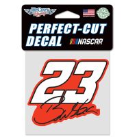 Bubba Wallace Perfect Cut Color Decal 4" x 4"