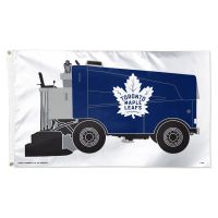 Toronto Maple Leafs Zamboni NHL zamboni Flag - Deluxe 3' X 5'