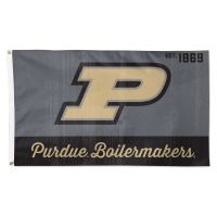 Purdue Boilermakers / Vintage Collegiate Flag - Deluxe 3' X 5'