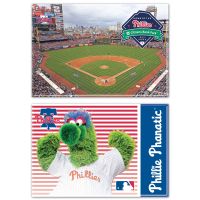 Philadelphia Phillies / Stadium MLB Rectangle Magnet, 2pack 2" x 3"