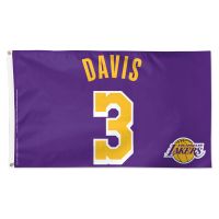 Los Angeles Lakers Flag - Deluxe 3' X 5' Anthony Davis