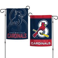 Springfield Cardinals FADE Garden Flags 2 sided 12.5" x 18"