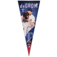 Texas Rangers Premium Pennant 12" x 30" Jacob deGrom