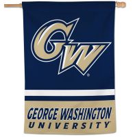 George Washington Revolutionaries Vertical Flag 28" x 40"