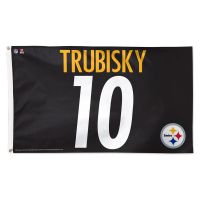 Pittsburgh Steelers Flag - Deluxe 3' X 5' Mitchell Trubisky