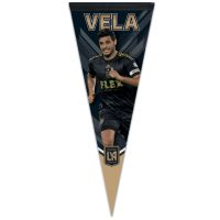 LOS ANGELES FC LAFC Premium Pennant 12" x 30" Carlos Vela