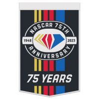 NASCAR Logo Wool Banner 24" x 38"