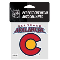 Colorado Avalanche Special Edition Perfect Cut Color Decal 4" x 4"