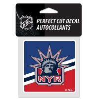 New York Rangers Special Edition Perfect Cut Color Decal 4" x 4"