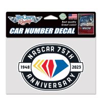 NASCAR Logo Car Number Decals