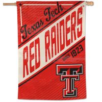 Texas Tech Red Raiders RETRO Vertical Flag 28" x 40"