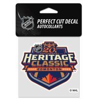 NHL Heritage Classic Heritage Classic Generic Perfect Cut Color Decal 4" x 4"