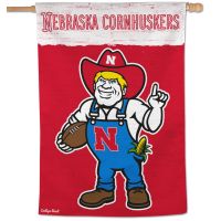 Nebraska Cornhuskers /College Vault Vertical Flag 28" x 40"