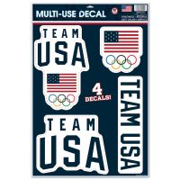 USOC Team USA Logo Multi-Use Decal 11" x 17"