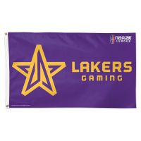 Lakers Gaming Los Angeles Lakers Flag - Deluxe 3' X 5'