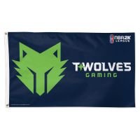 Twolves Gaming Minnesota Timberwolves Flag - Deluxe 3' X 5'