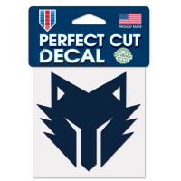 Twolves Gaming Minnesota Timberwolves Perfect Cut Color Decal 4" x 4"