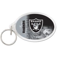 Las Vegas Raiders Acrylic Key Ring Carded Oval