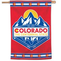 State / Colorado Vertical Flag 28" x 40"