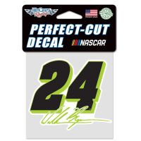 William Byron Perfect Cut Color Decal 4" x 4"