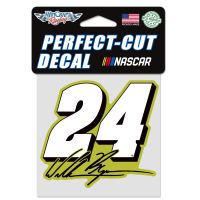 William Byron Perfect Cut Color Decal 4" x 4"