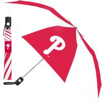 Philadelphia Phillies P Logo Auto Folding Umbrella