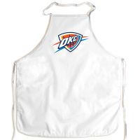 Oklahoma City Thunder Barbeque Aprons - white