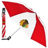 Chicago Blackhawks Auto Folding Umbrella