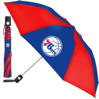 Philadelphia 76ers Auto Folding Umbrella