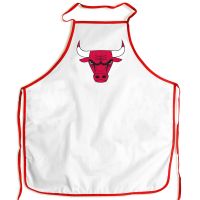 Chicago Bulls Barbeque Aprons - white