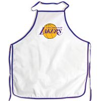 Los Angeles Lakers Barbeque Aprons - white