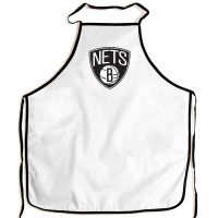 Brooklyn Nets Barbeque Aprons - white